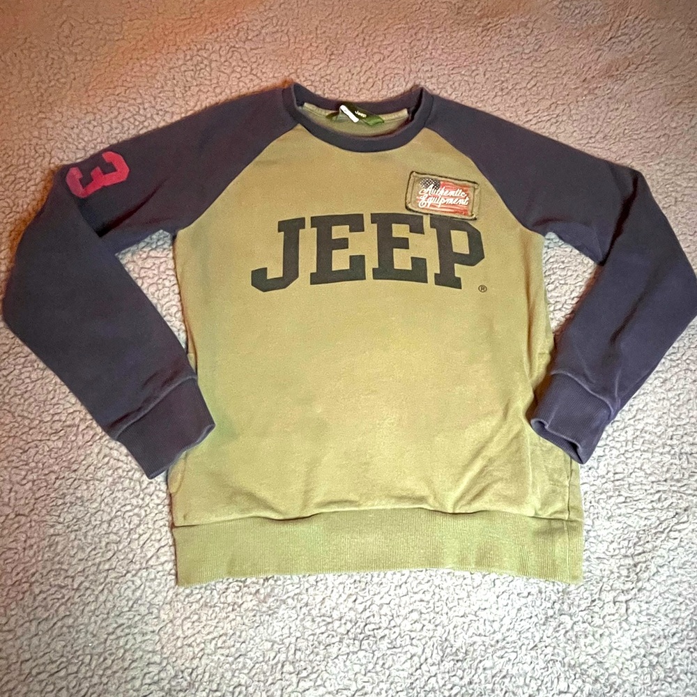 🚙 Jeep Men’s (Unisex) Sweatshirt - Size S